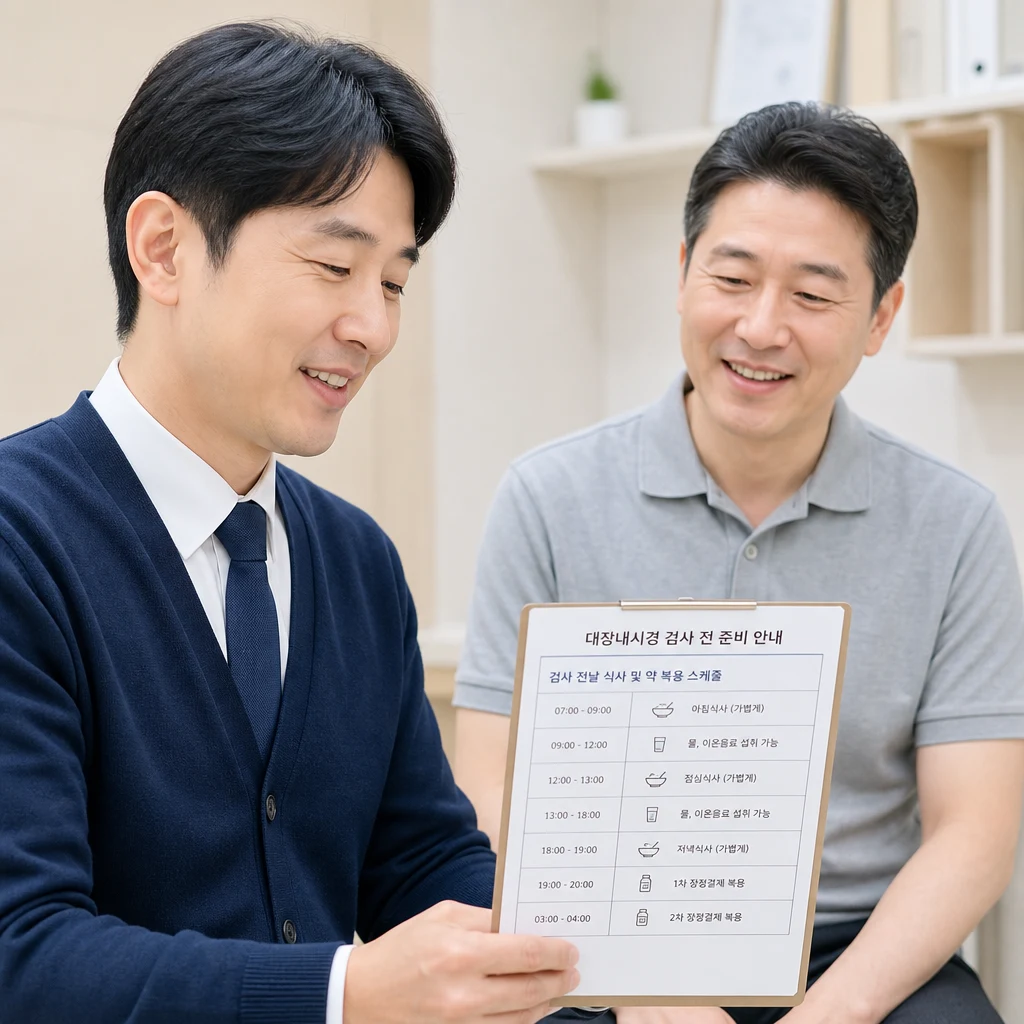 대장내시경 검사 준비부터 절차까지