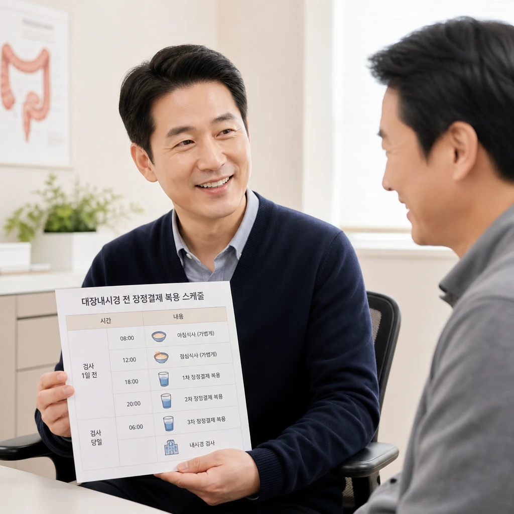 대장내시경 검사 준비 과정은 복잡한가요?
