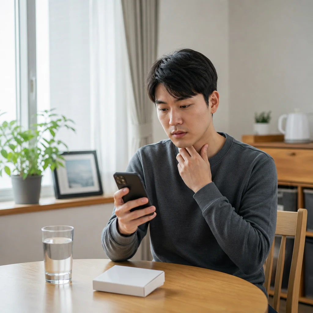 첫 설하면역치료 뒤 목이 불편한데 다음 약도 먹어야 하나요?